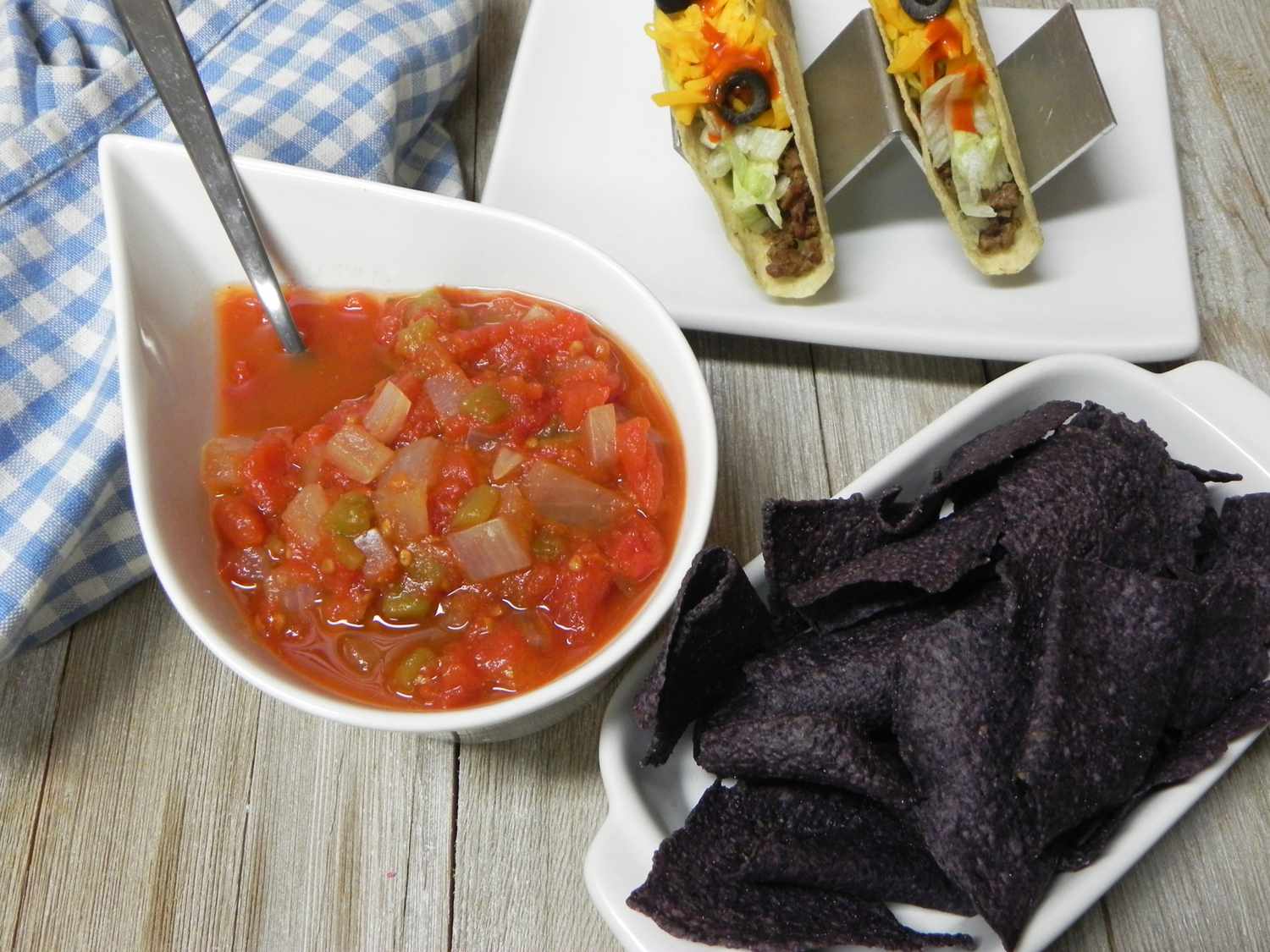 Sweet and Mild Cooked Tomato Salsa Recipe