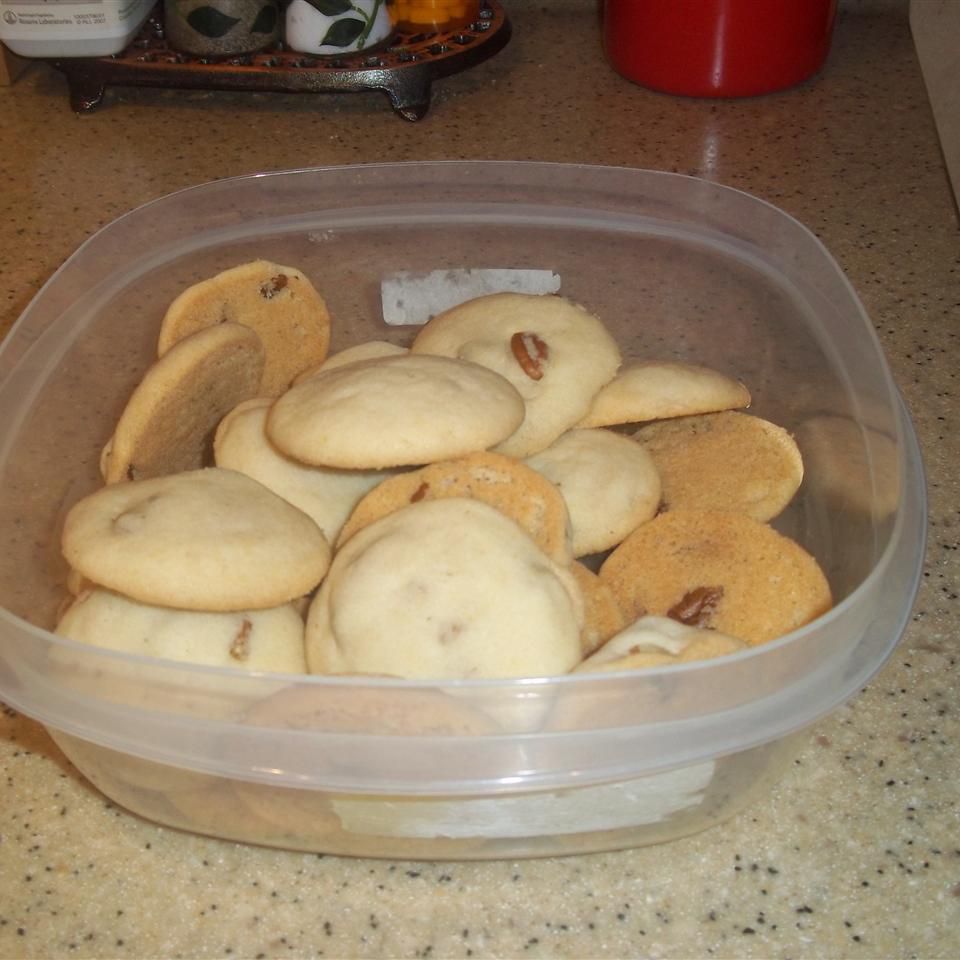 Pecan Shortbread Cookies Recipe