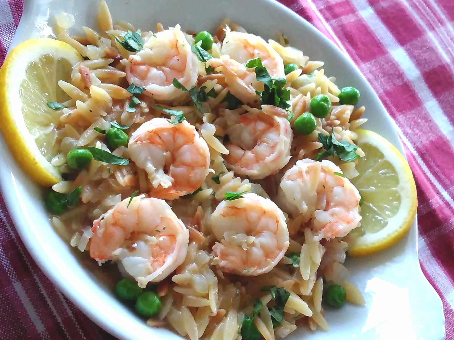 Shrimp Scampi with Orzo Recipe