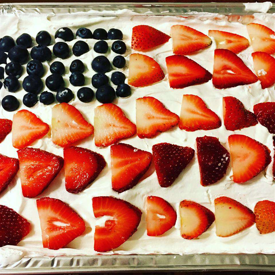 Red, White, and Blue Strawberry Shortcake Recipe