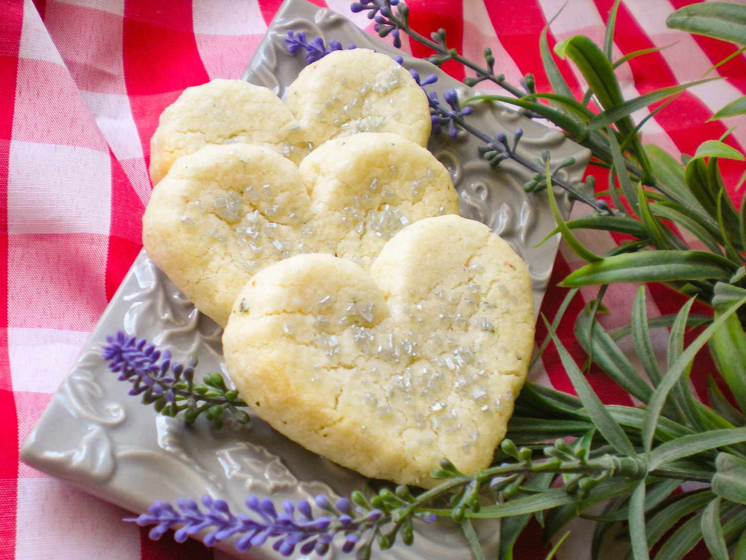 Lavender Shortbread Cookies Recipe
