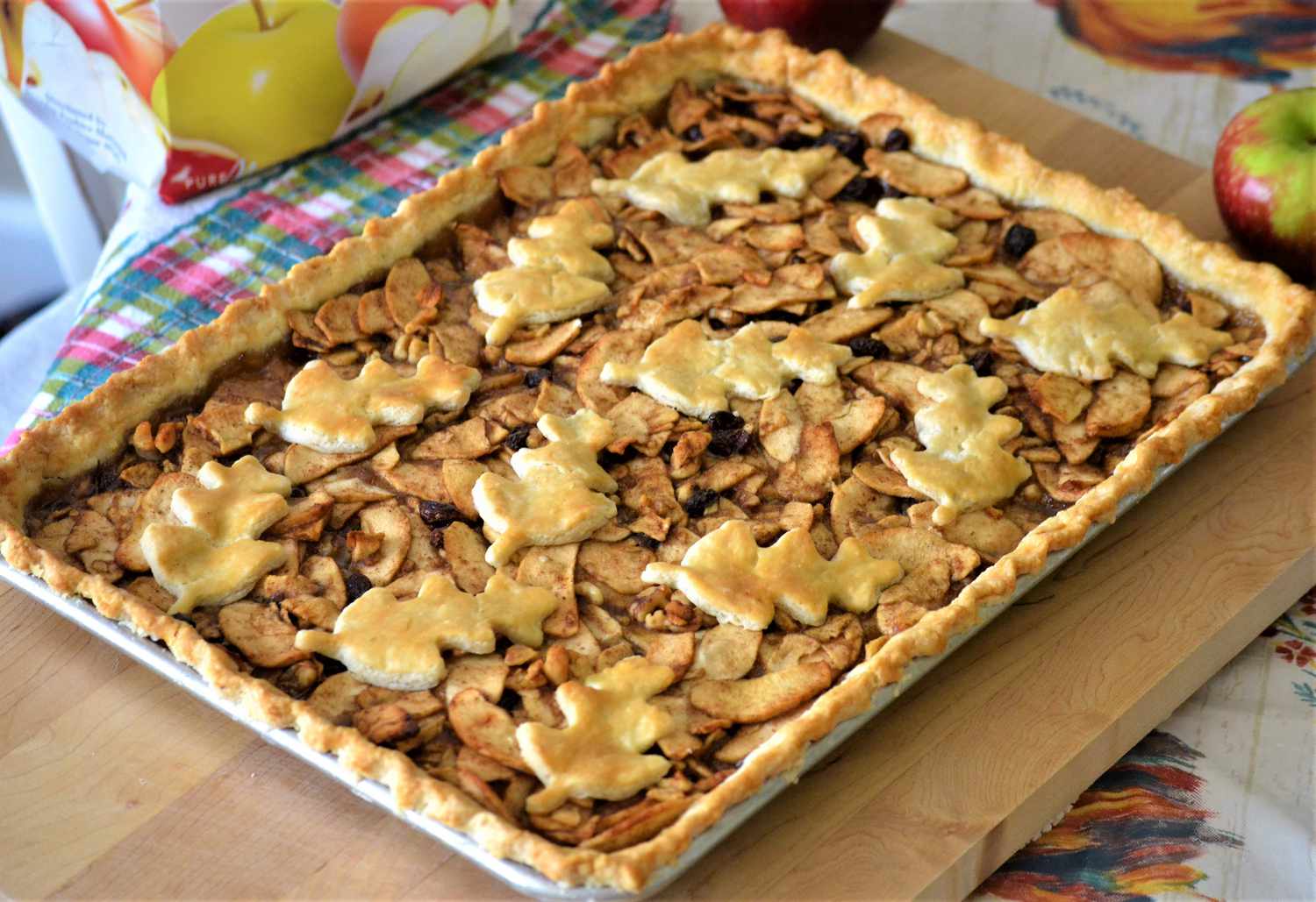 Autumn Apple Slab Pie Recipe