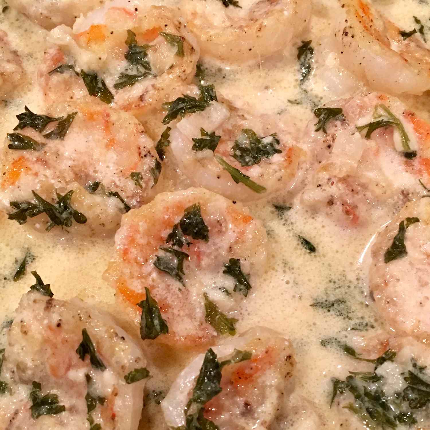 Creamy Shrimp Scampi Recipe