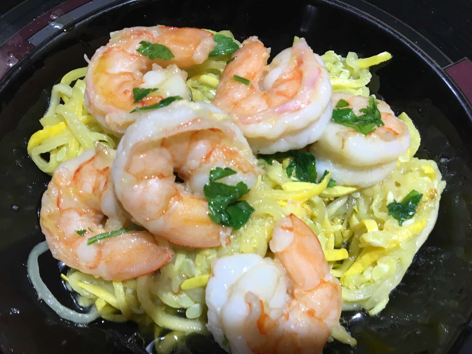 Keto Shrimp Scampi with Broccoli Noodles Recipe