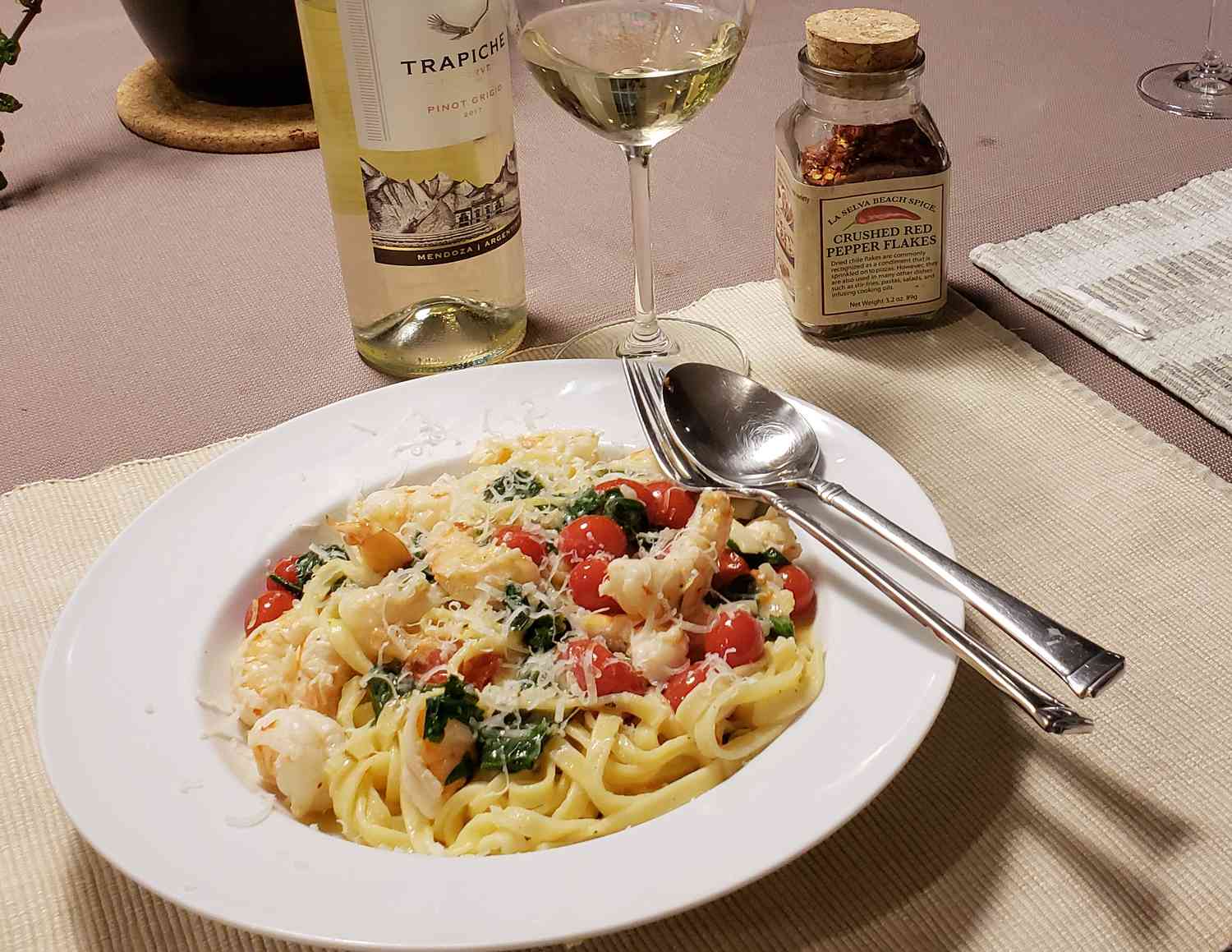 Shrimp Scampi with Linguini Recipe