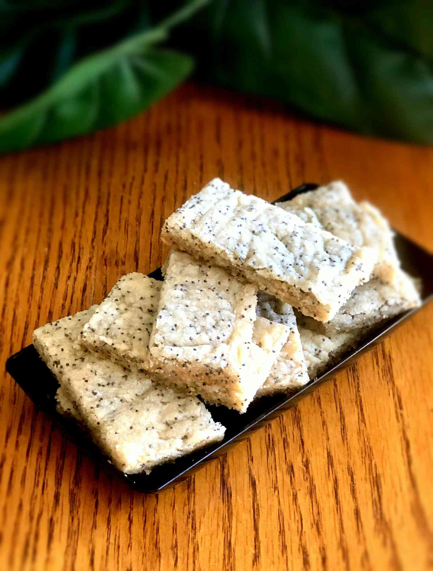 Poppy Seed Shortbread Recipe