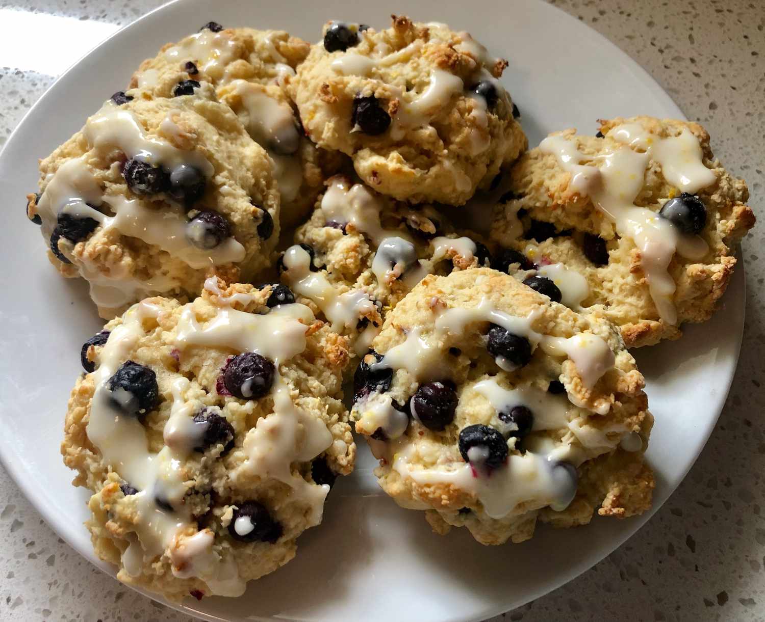 Lemon Drop Blueberry Scones Recipe