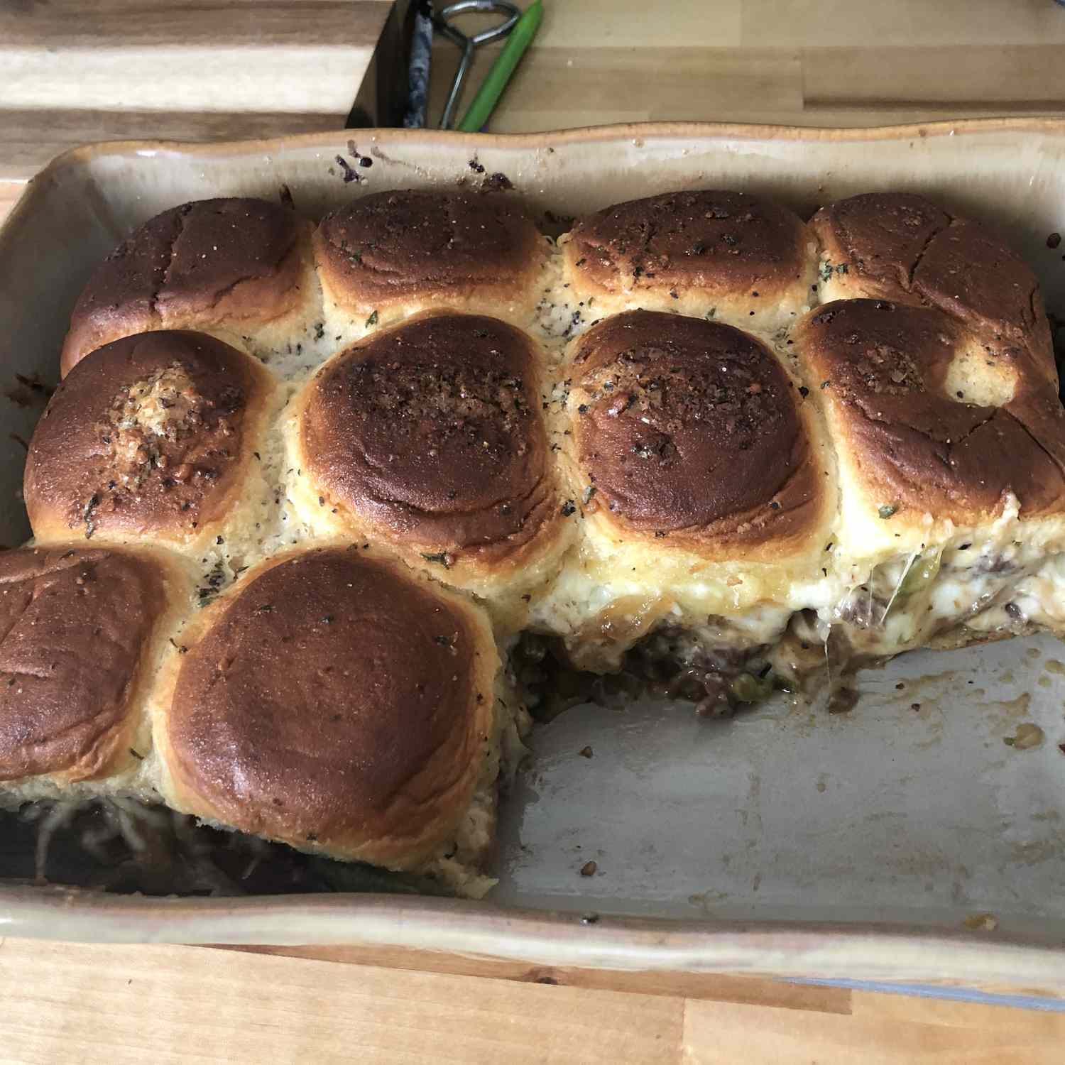 Philly Cheese Steak Sliders Recipe