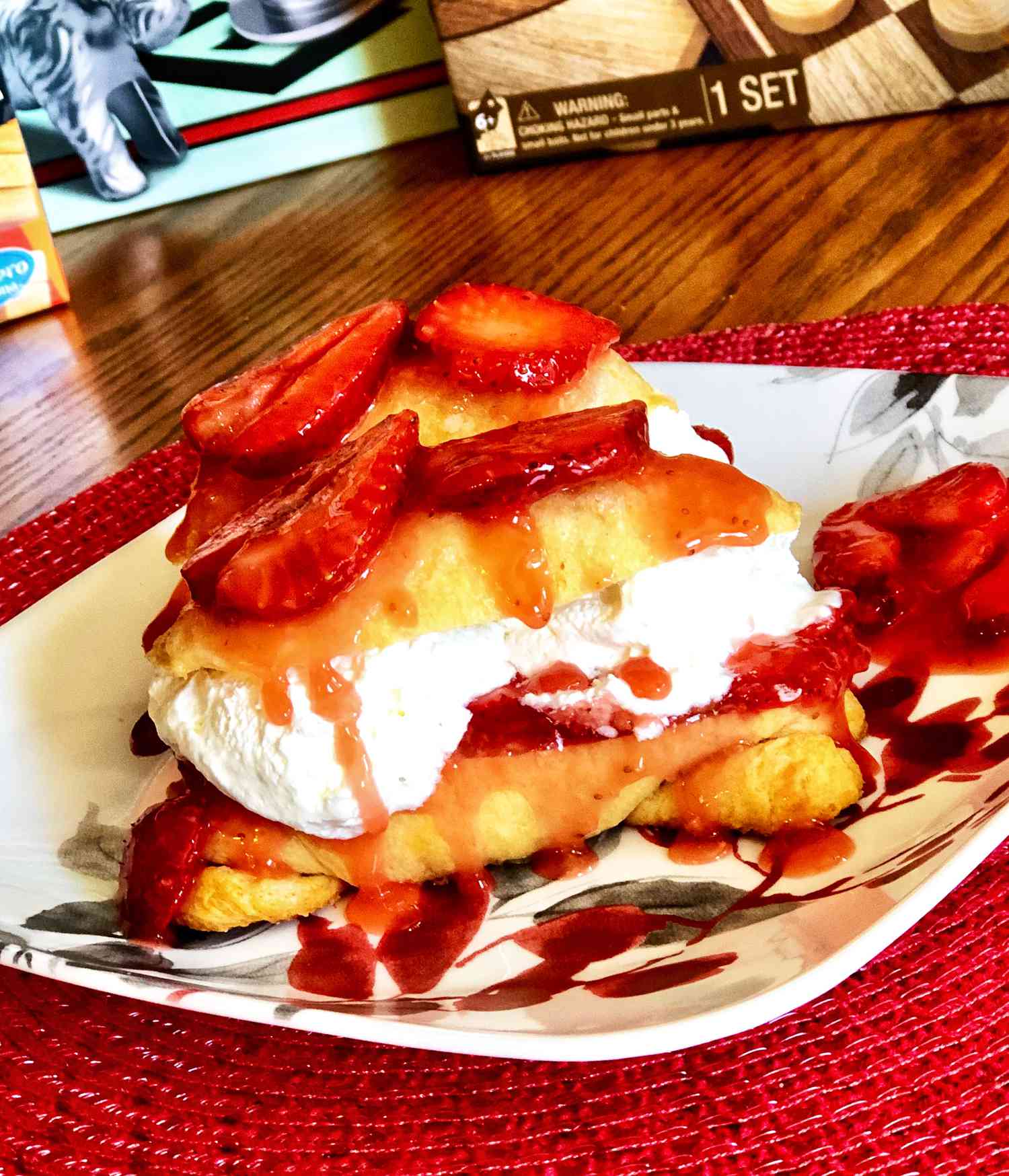Strawberry Crescent Roll Shortcake Recipe