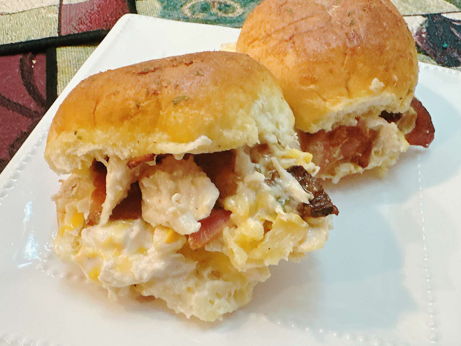 Chicken Bacon Ranch Sliders Recipe