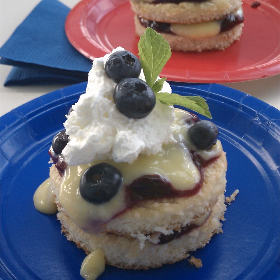 Blueberry Lemon Shortcake Recipe
