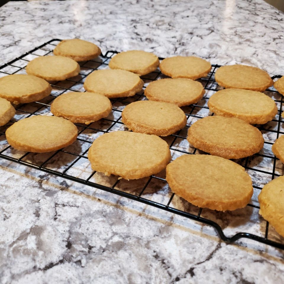 Brown Sugar Shortbread Cookies Recipe