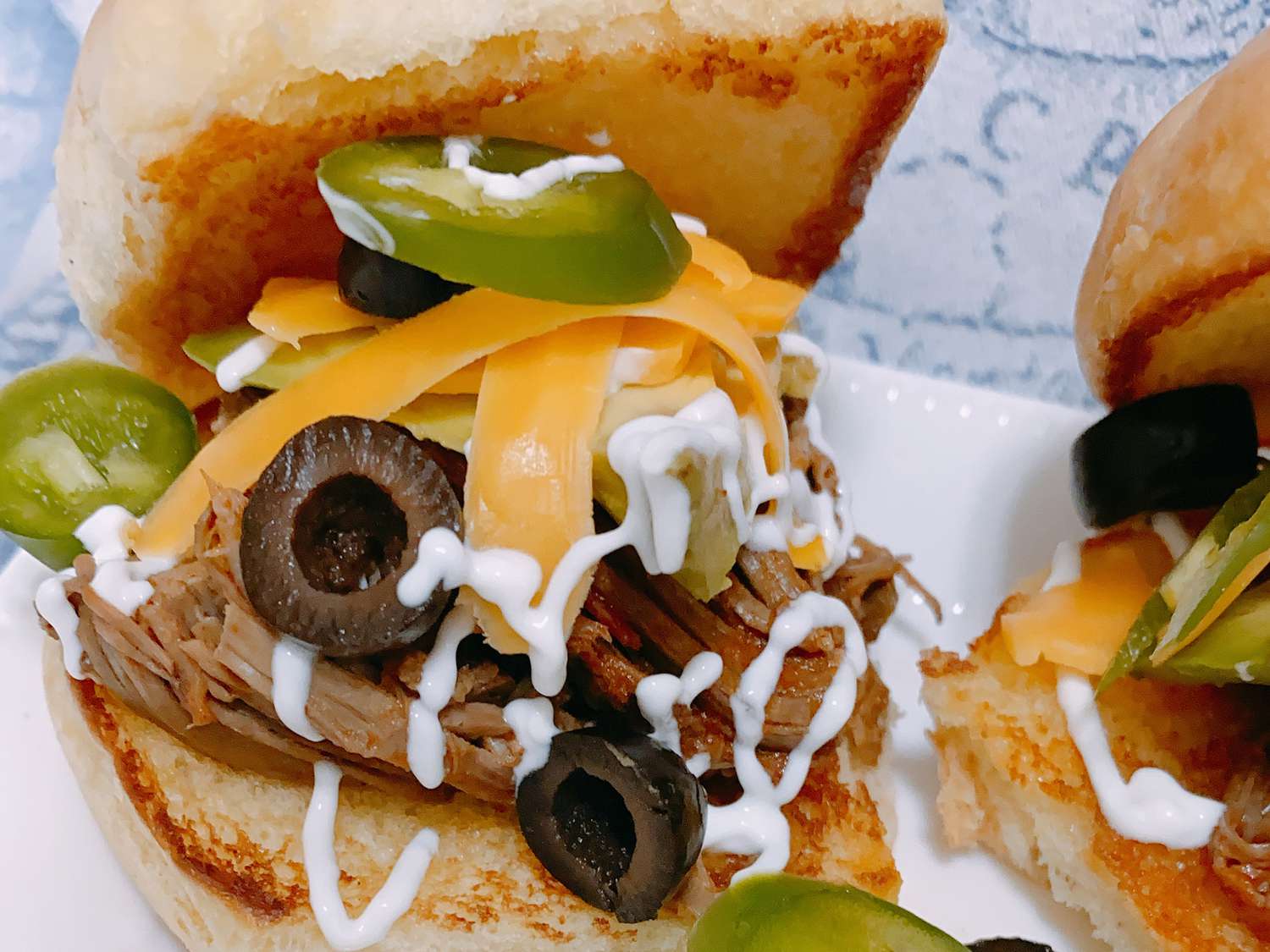 Taco Shredded Beef Sliders