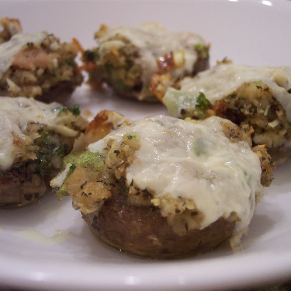 Dinah's Stuffed Mushrooms Recipe