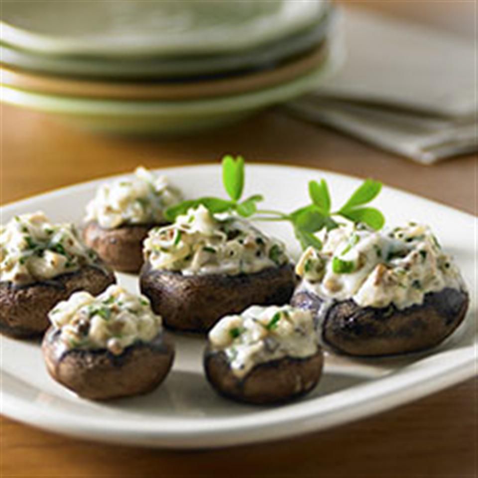 Chicken-Stuffed Mushrooms Recipe