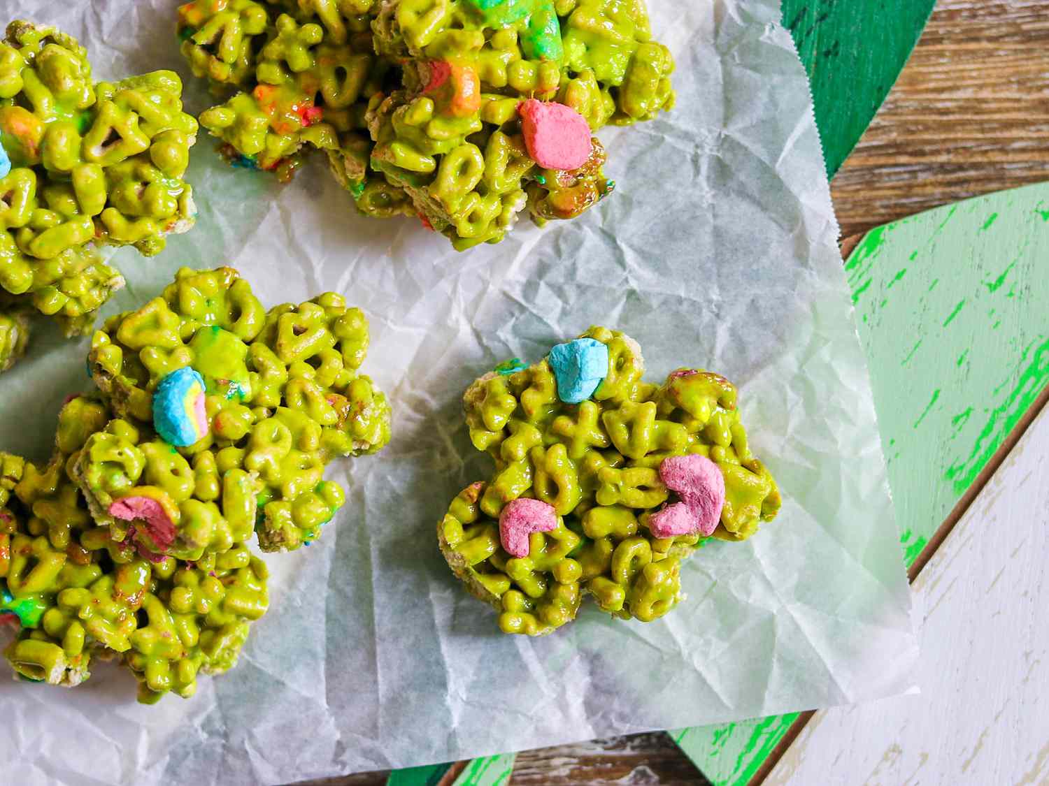 Shamrock Lucky Charms Treats Recipe