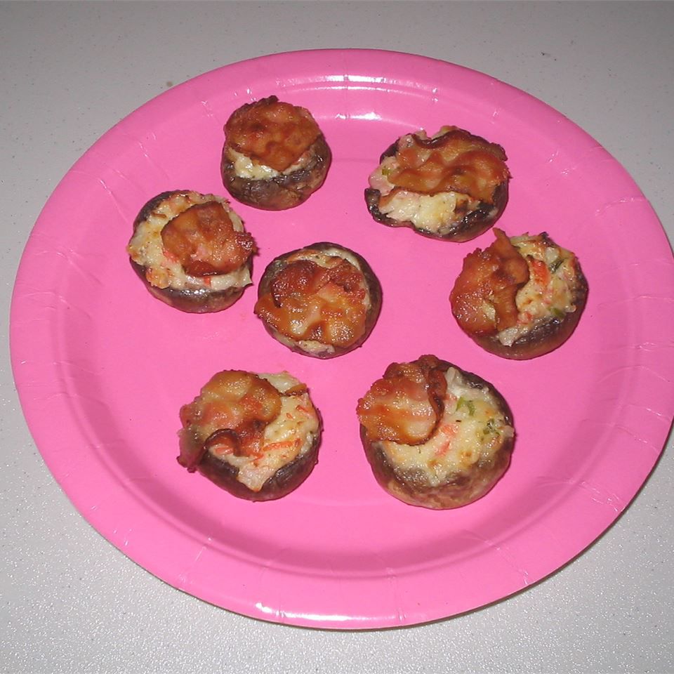 Seafood Stuffed Mushrooms Recipe