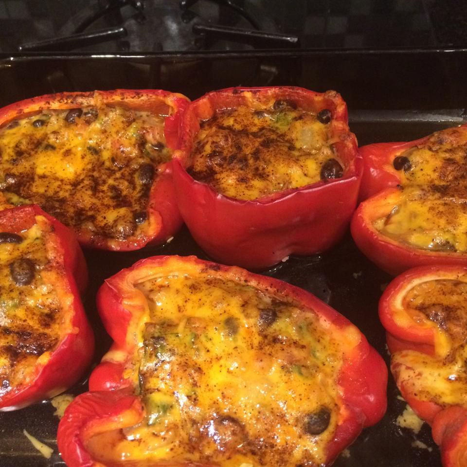 Black Bean Stuffed Peppers Recipe