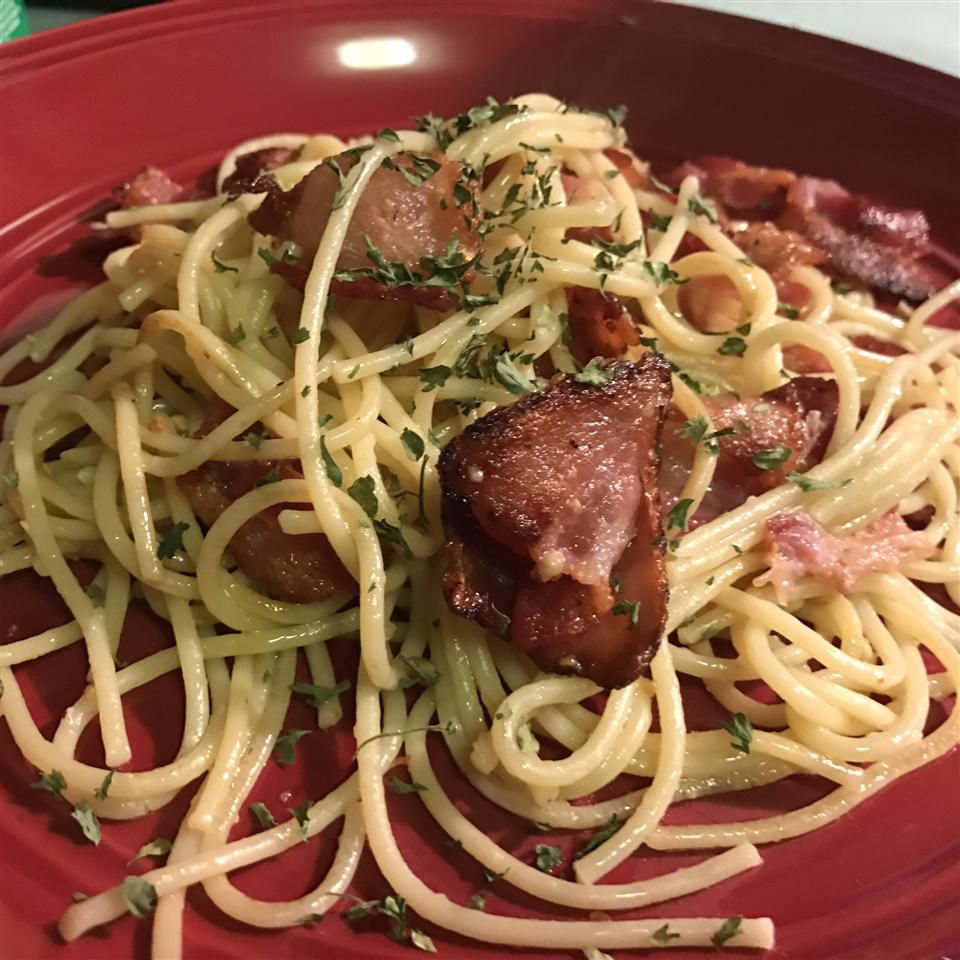 Spaghetti with Bacon Recipe