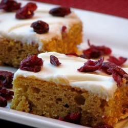 Colonial Pumpkin Bars Recipe