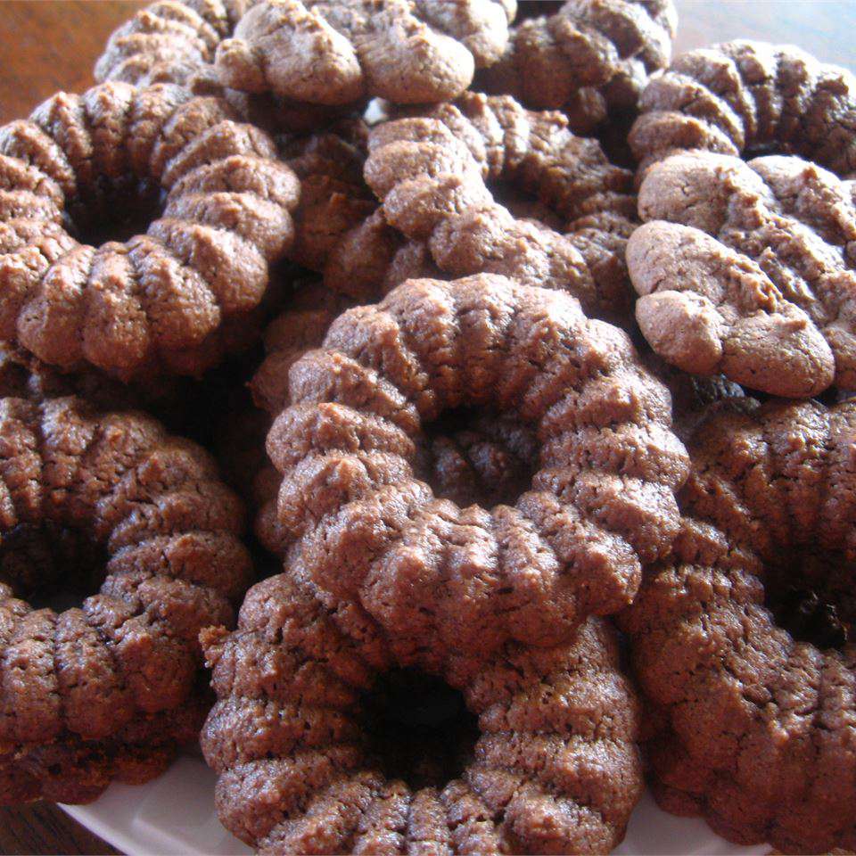 Chocolate Press Cookies Recipe