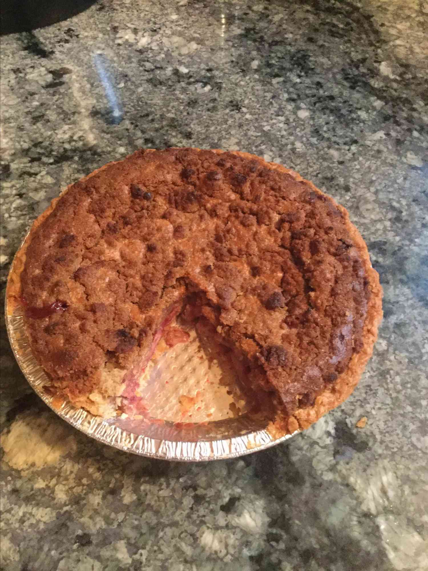 Strawberry Brown Sugar Sour Cream Pie Recipe