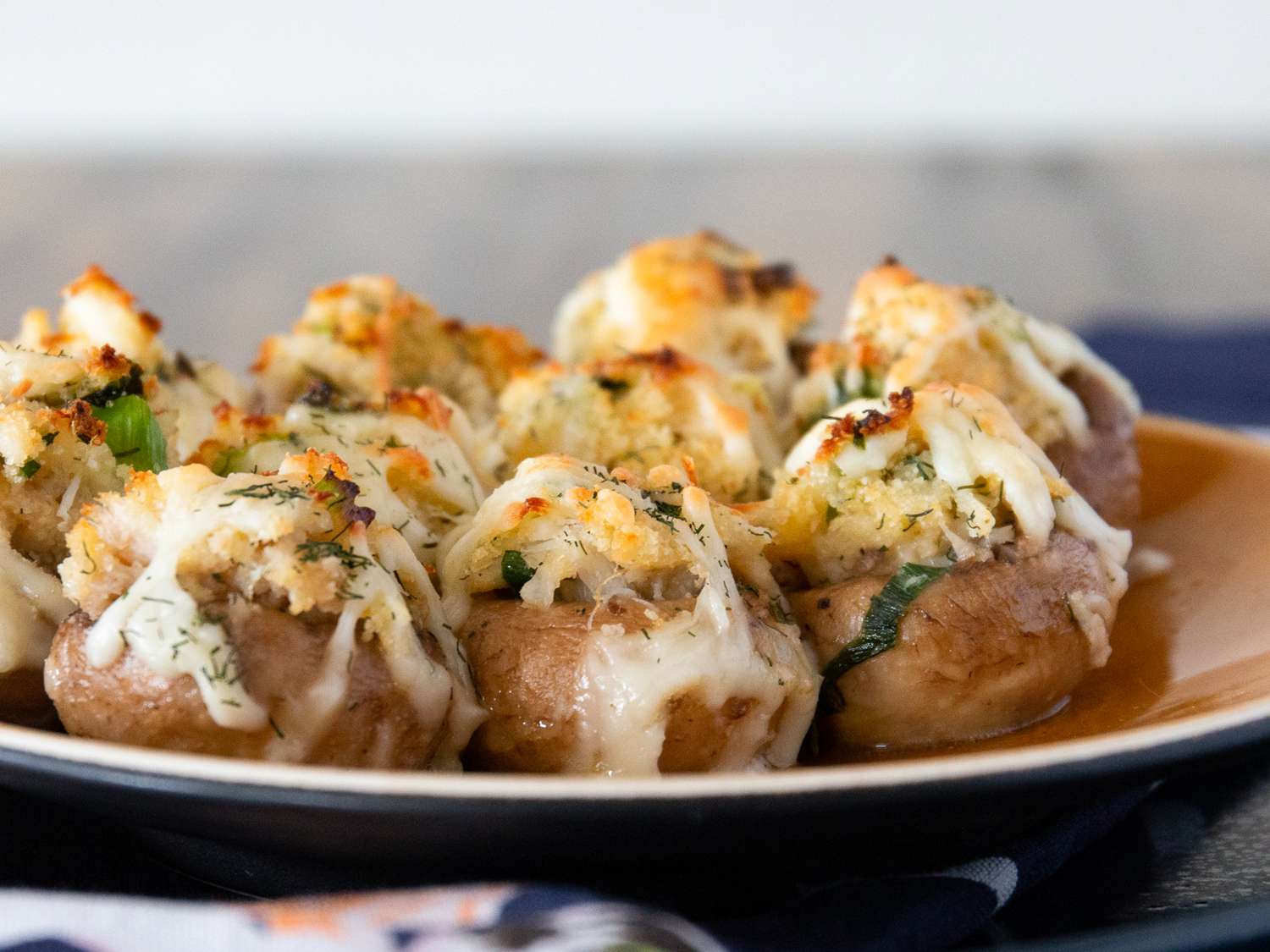 Perfect Crab-Stuffed Mushrooms Recipe