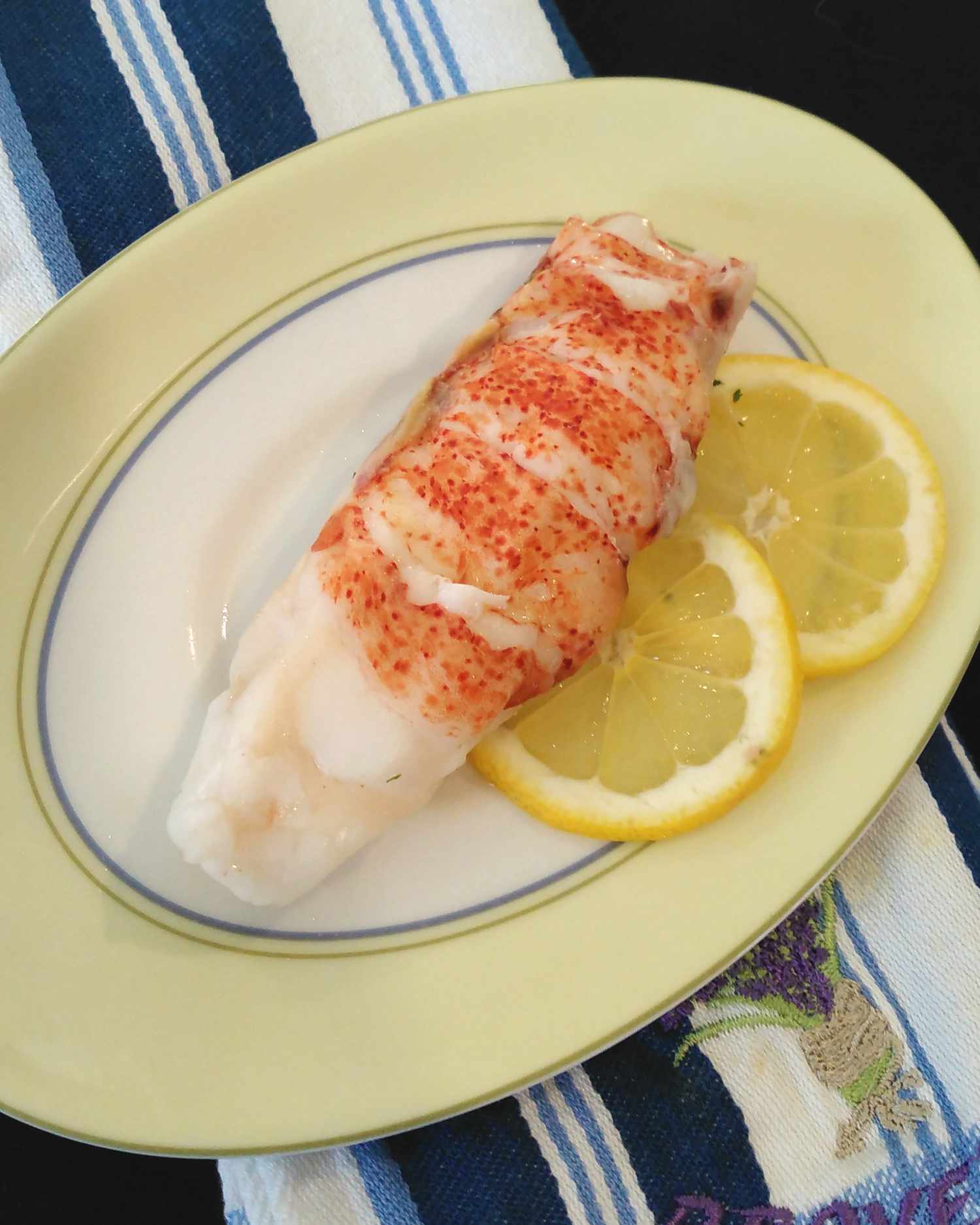 Sous Vide Butter-Poached Lobster Tails Recipe