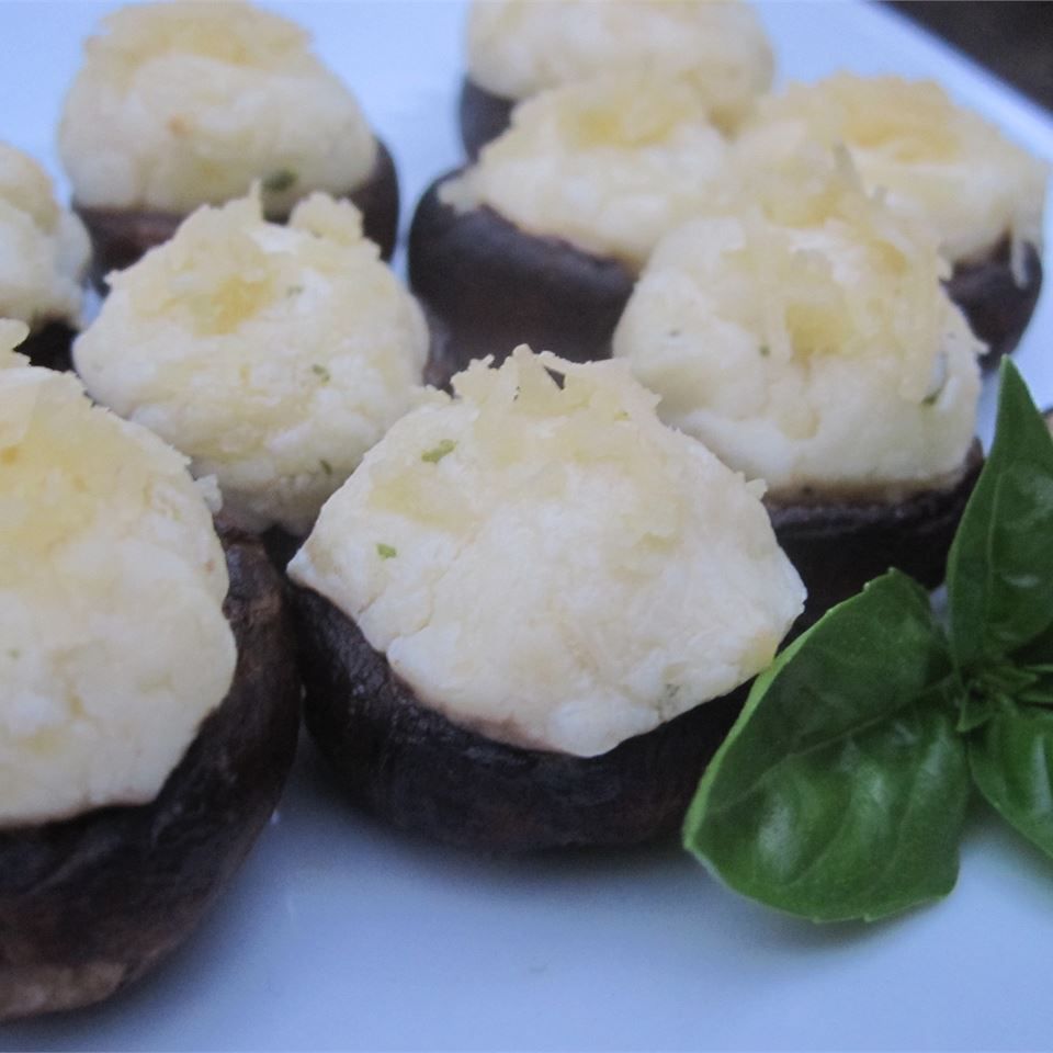 Boursin Stuffed Mushrooms Recipe
