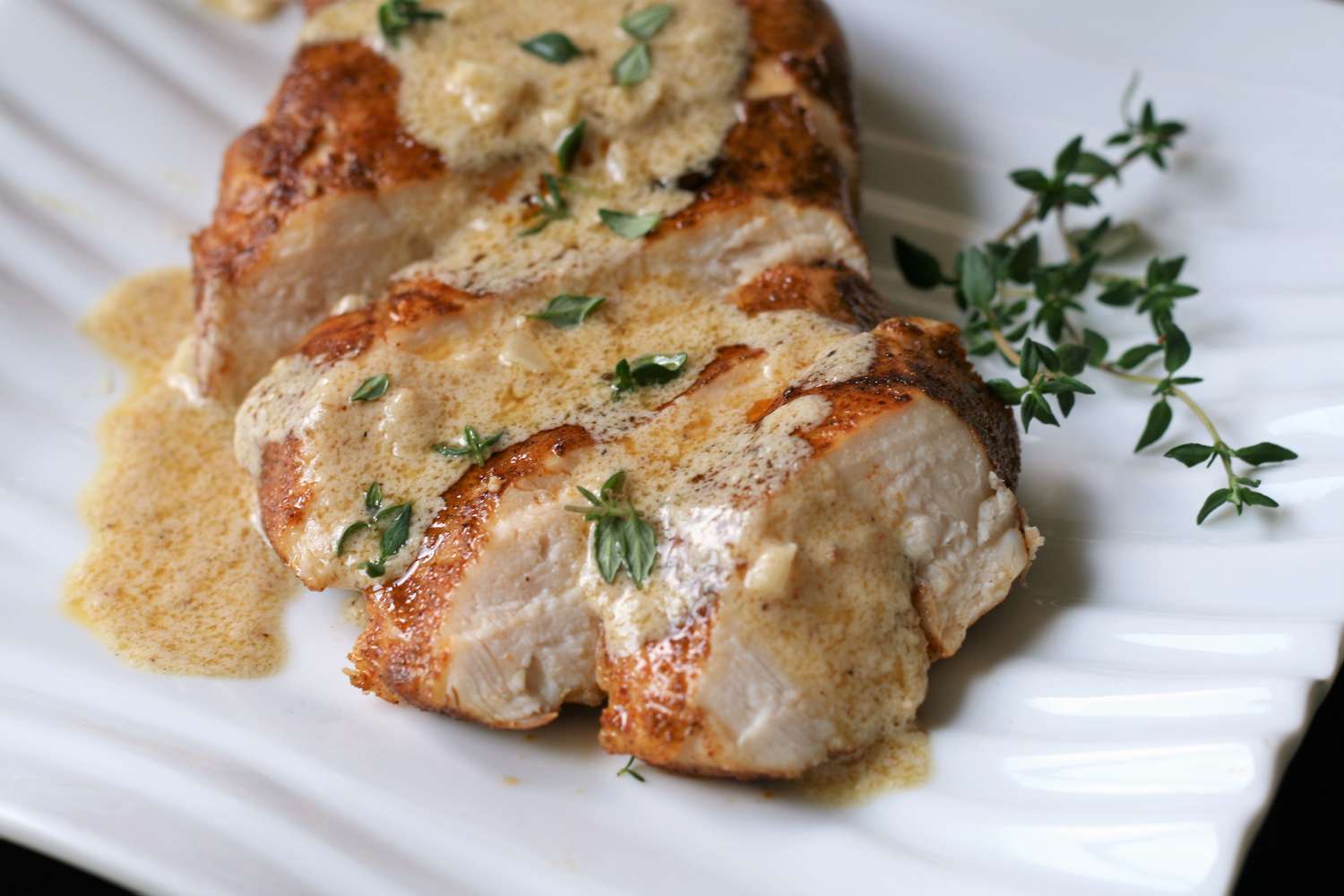Sous Vide Cajun Boneless Chicken Breast with Creamy Pan Sauce Recipe