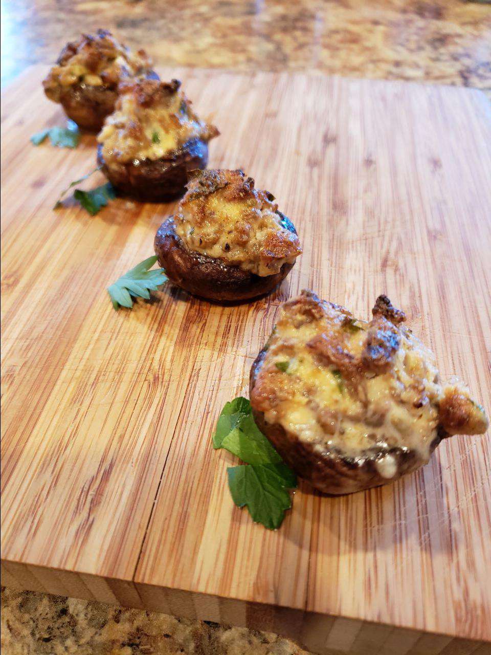 Sausage Stuffed Mushrooms I Recipe