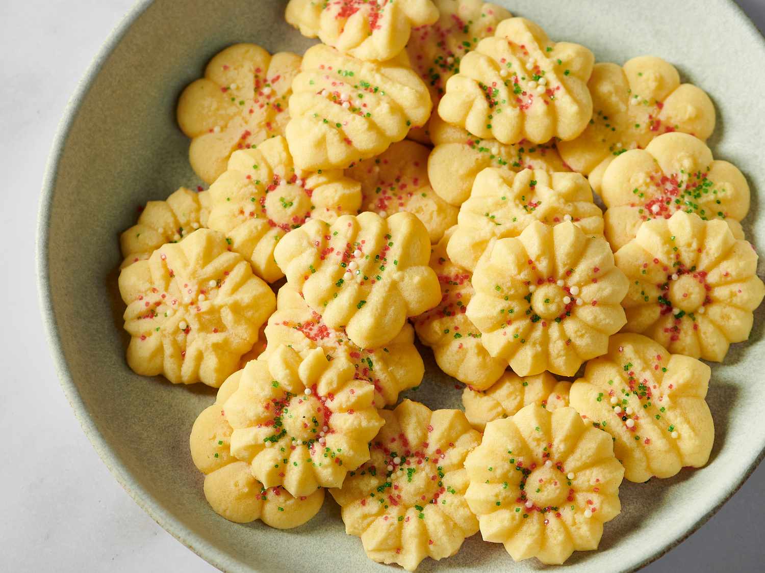 Butter Rich Spritz Butter Cookies Recipe