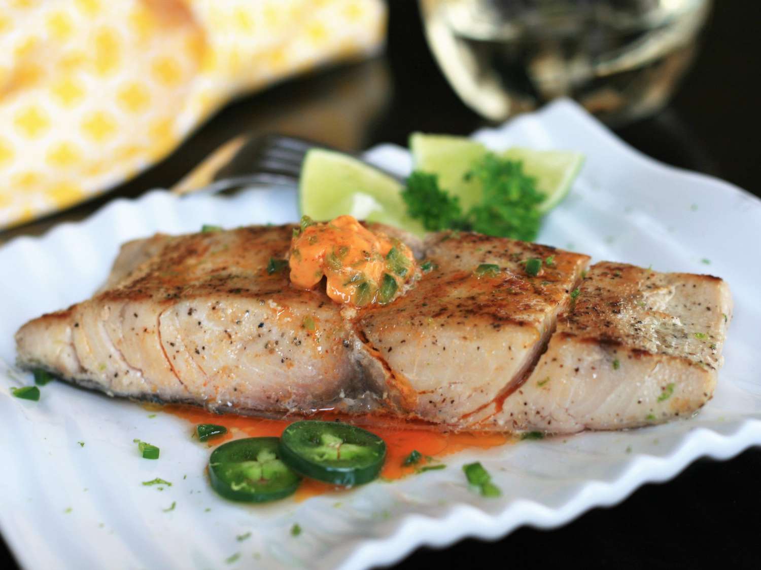 Sous Vide Mahi Mahi with Jalapeno-Lime Butter Recipe