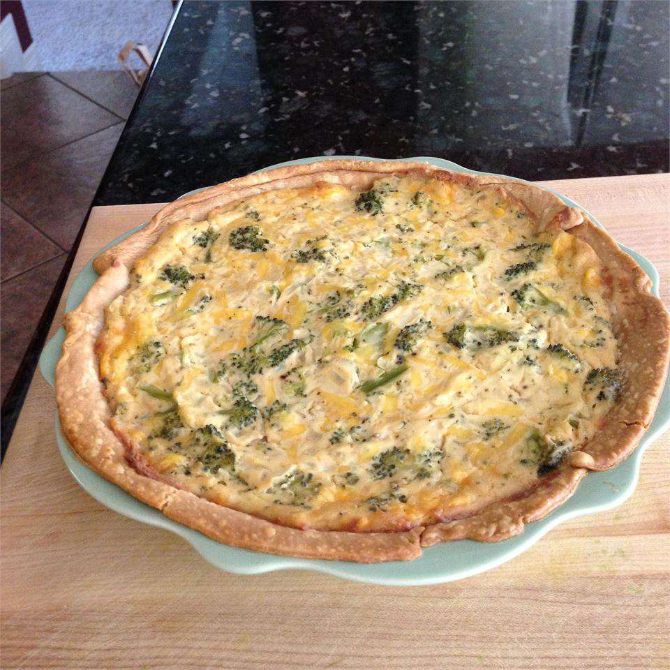 Tofu Quiche with Broccoli Recipe