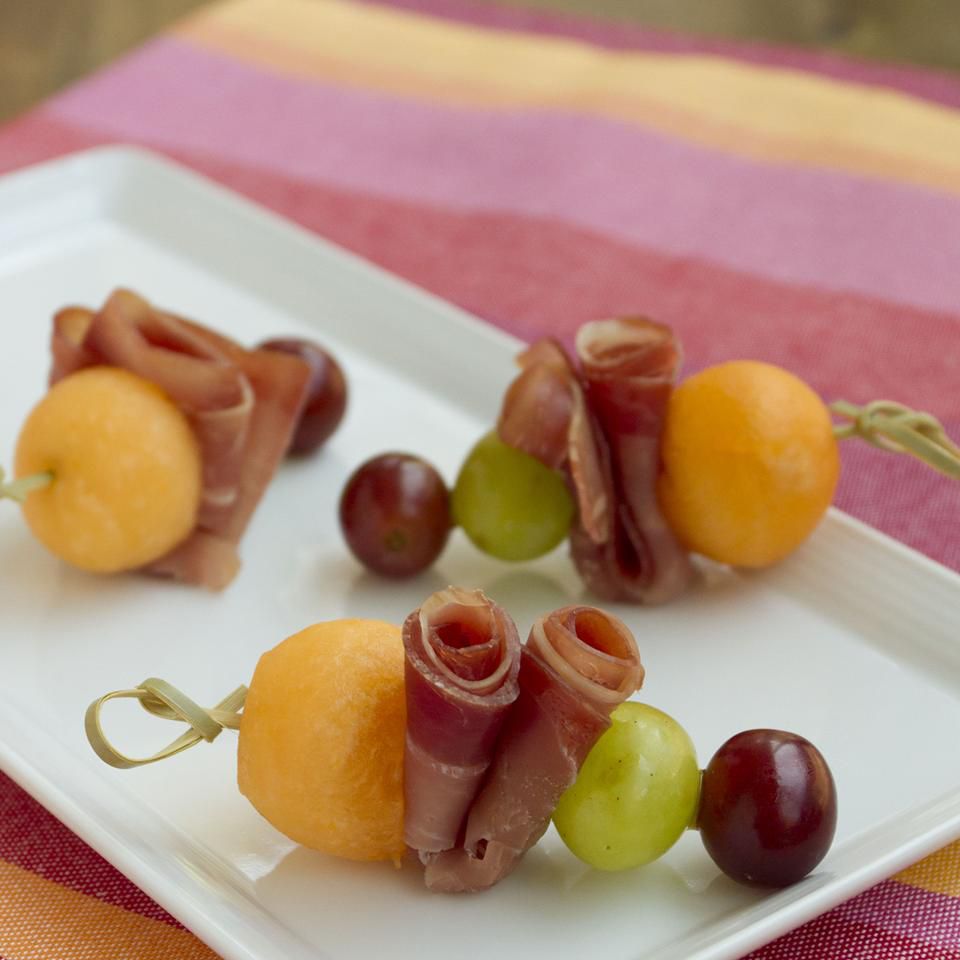 Prosciutto e Melone on a Stick Recipe