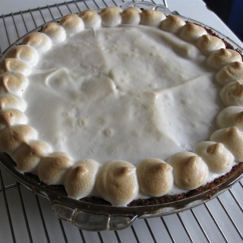Sweet Potato Pie with Marshmallow Meringue Topping Recipe