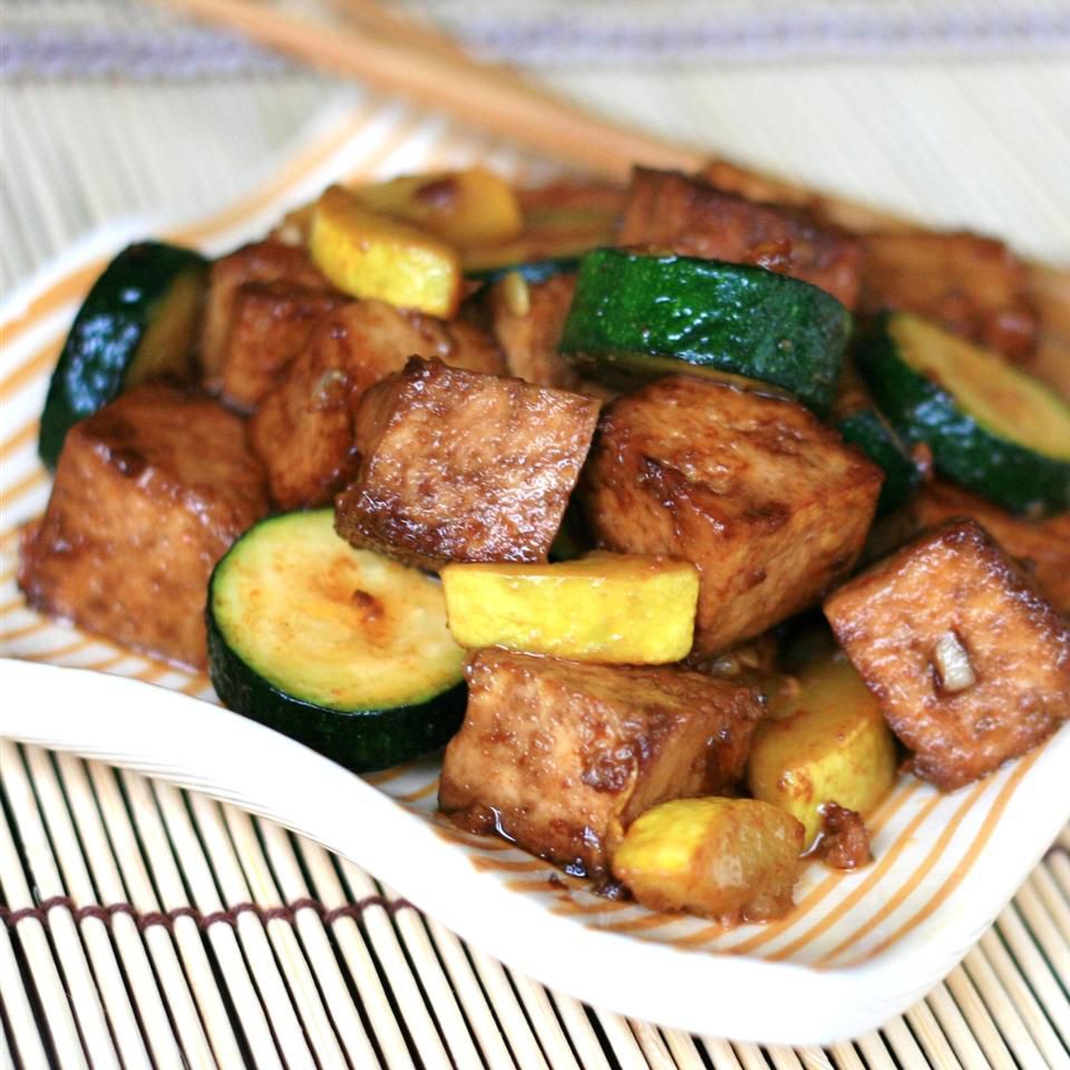 Yellow Squash and Tofu Stir Fry Recipe