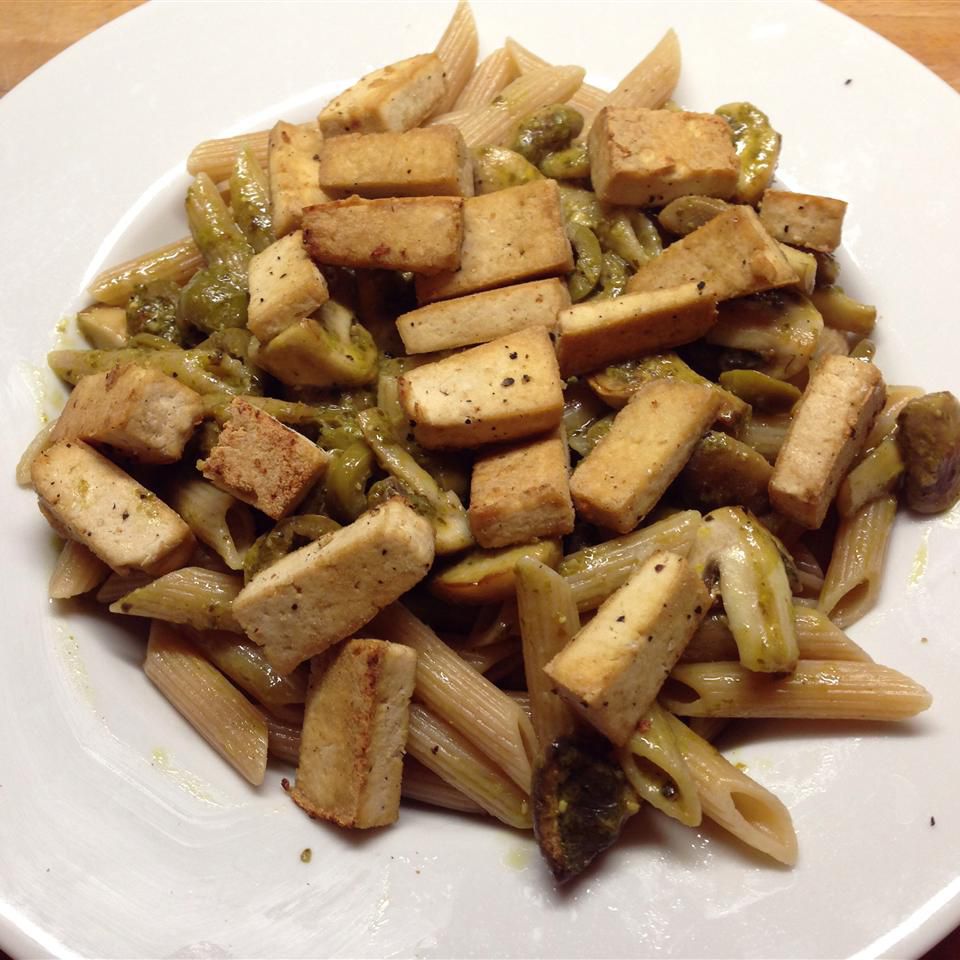 Pesto Tofu Pasta Recipe