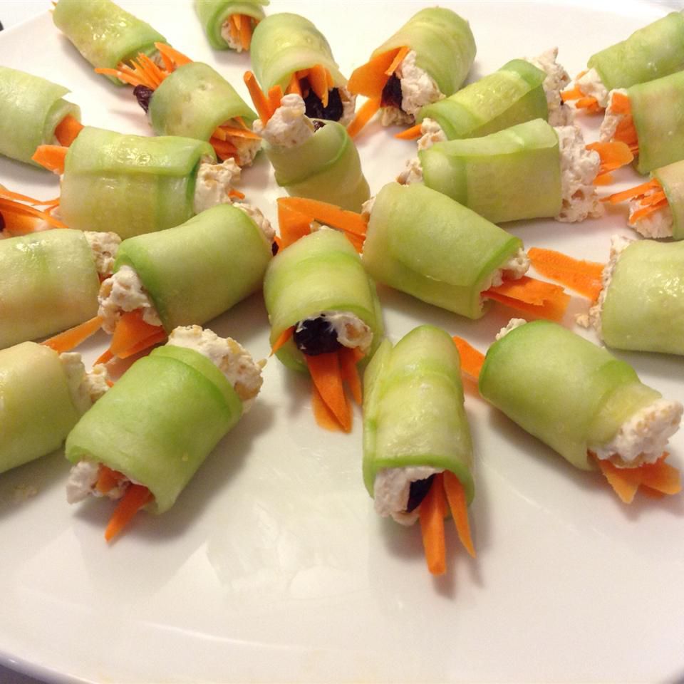Mini Cucumber Sushi Rolls Recipe