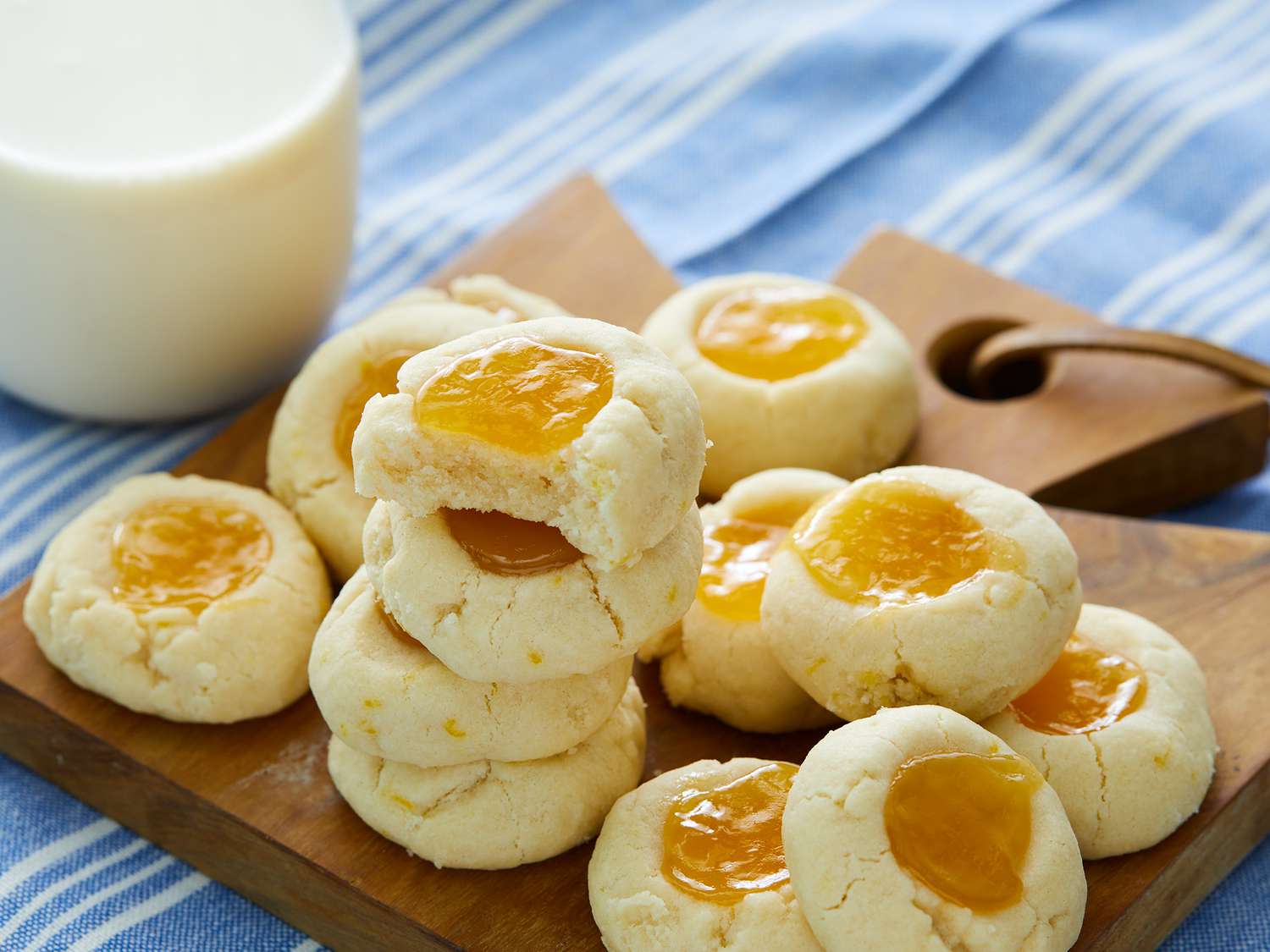 Lemon Curd Thumbprint Cookies Recipe