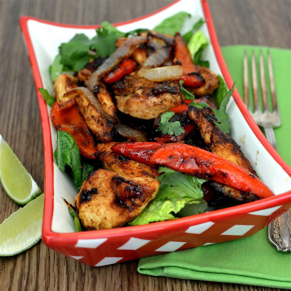 Grilled Chicken Fajita Salad Recipe