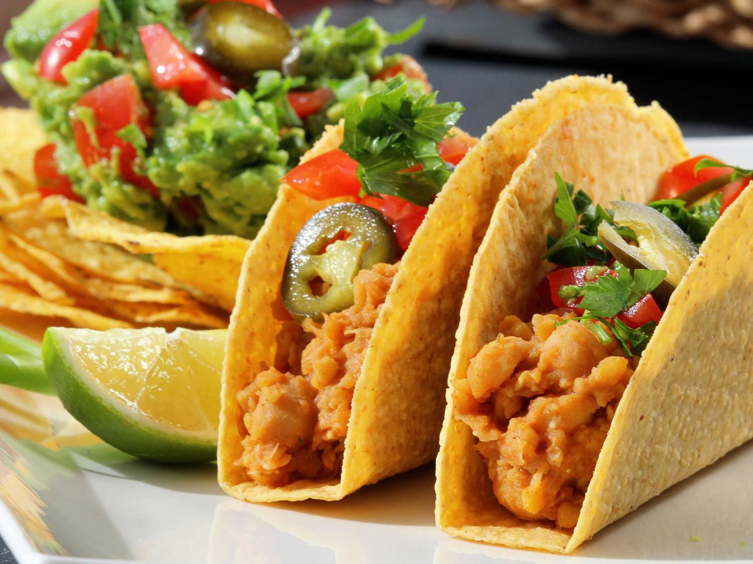 Vegetarian Chickpea Tacos Recipe
