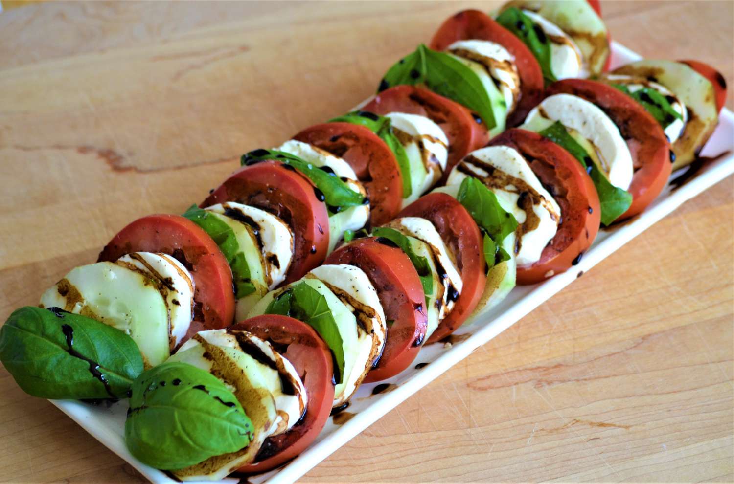 Cucumber Caprese Salad Recipe