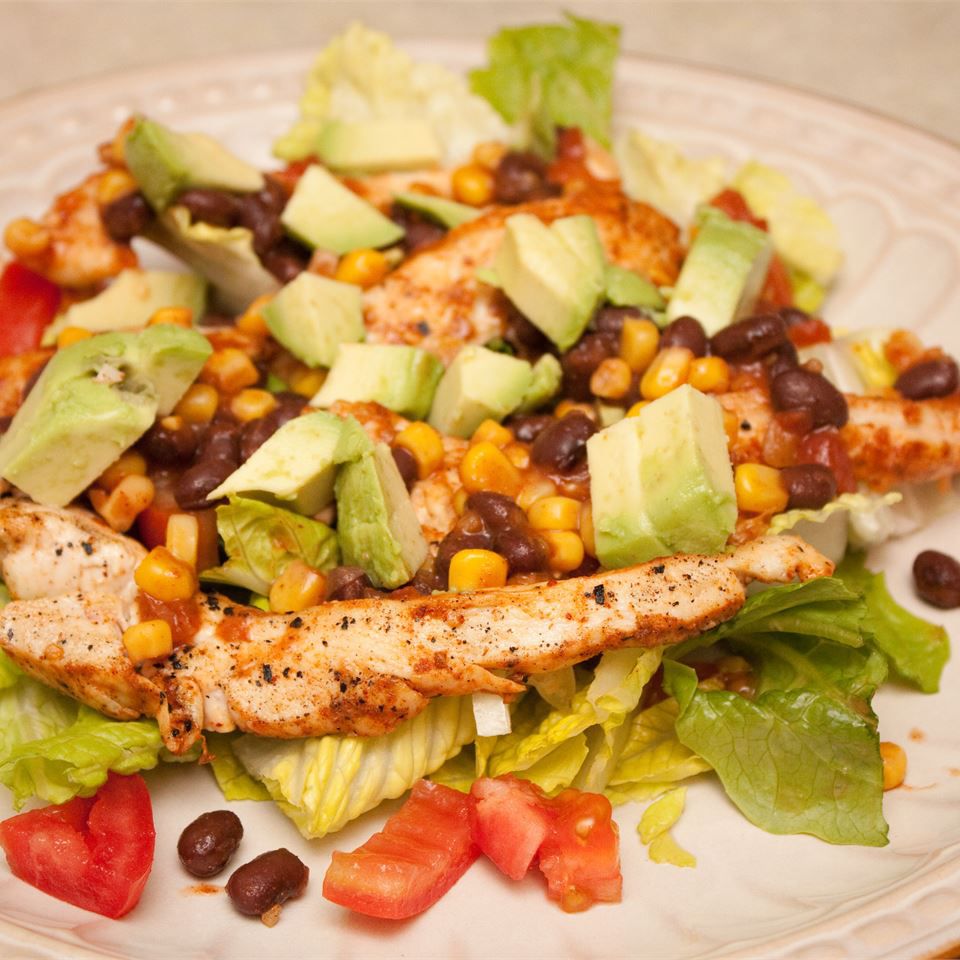 Chicken Fiesta Salad Recipe