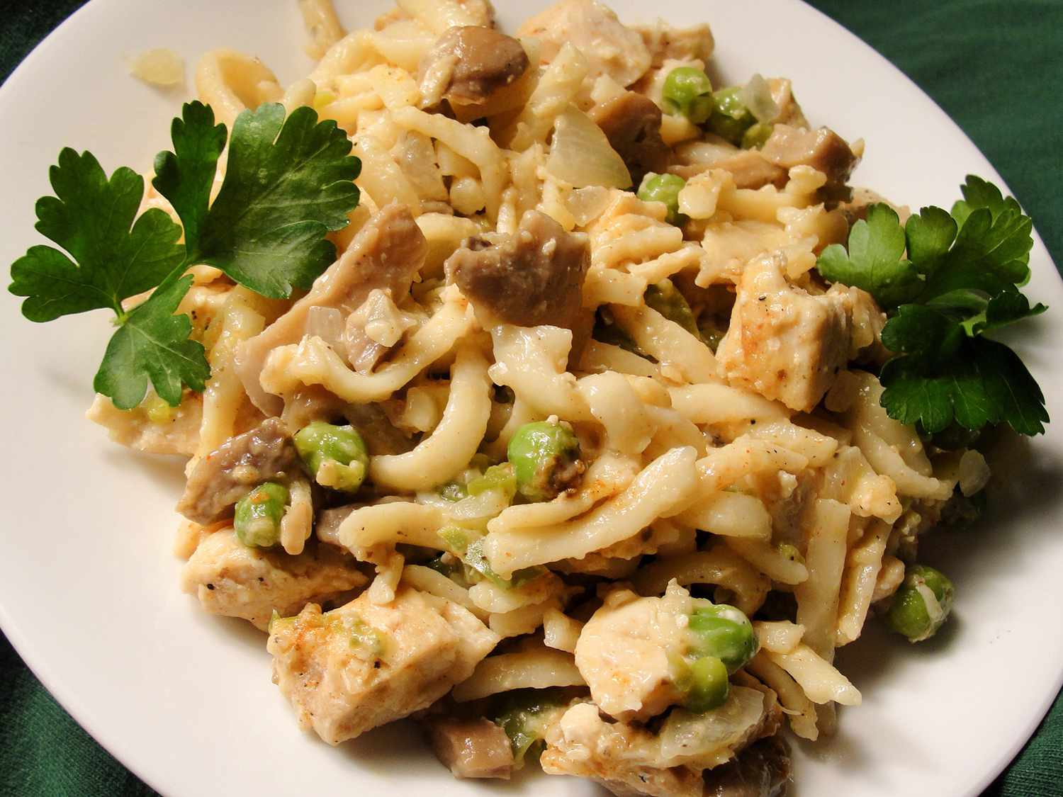 Chicken or Turkey Tetrazzini Deluxe Recipe