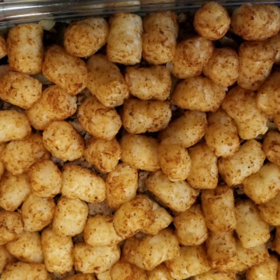 Tater Tot Casserole with Green Beans Recipe