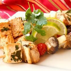 Cilantro Lime Grilled Tofu Recipe