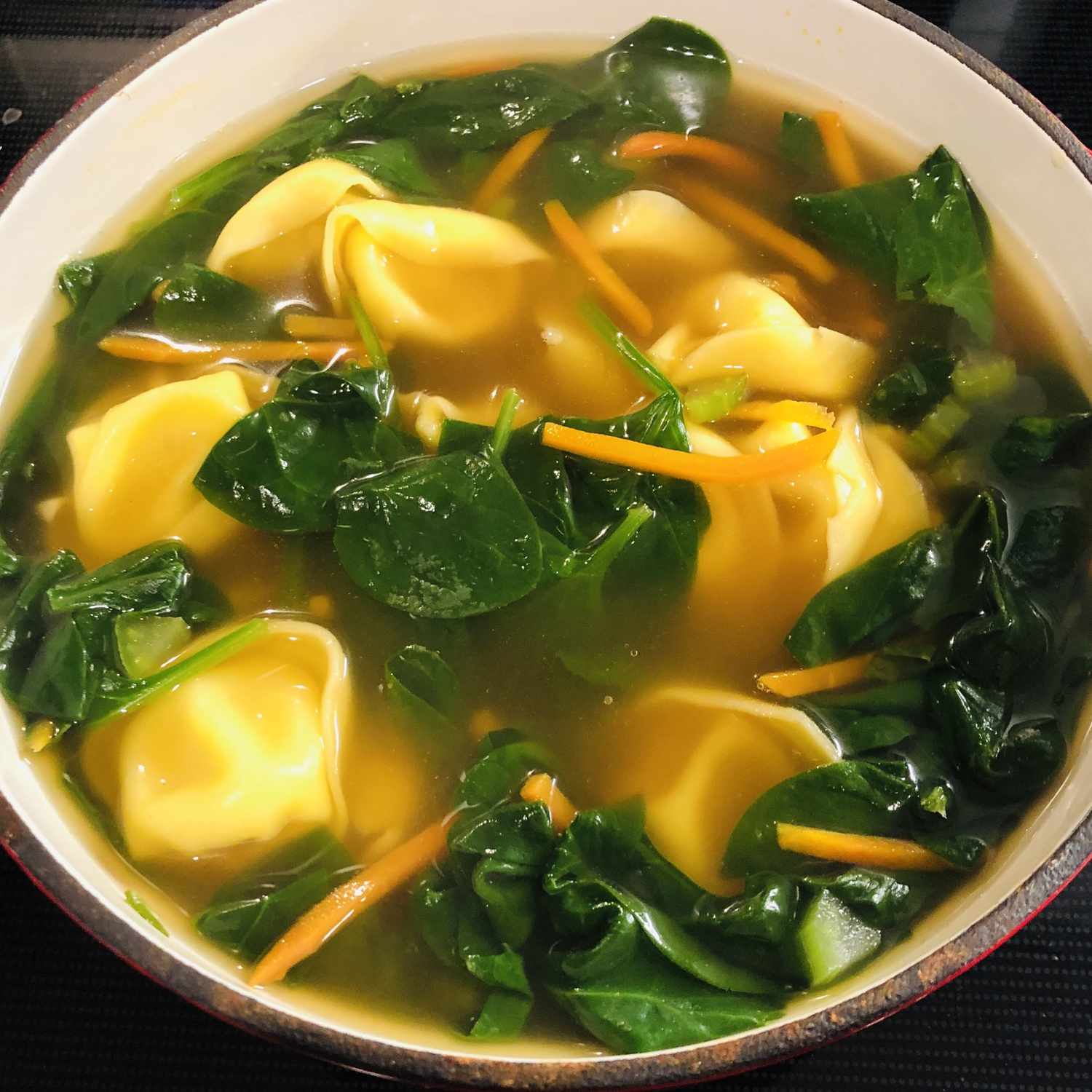 Spinach Tortellini Soup Recipe