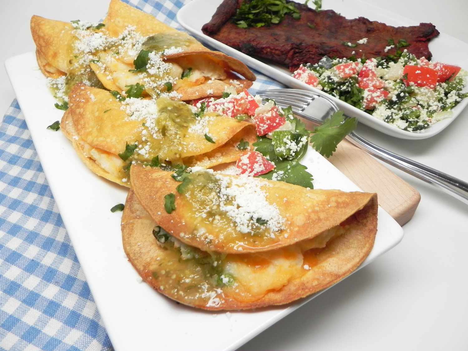Air Fryer Tacos de Papa Recipe