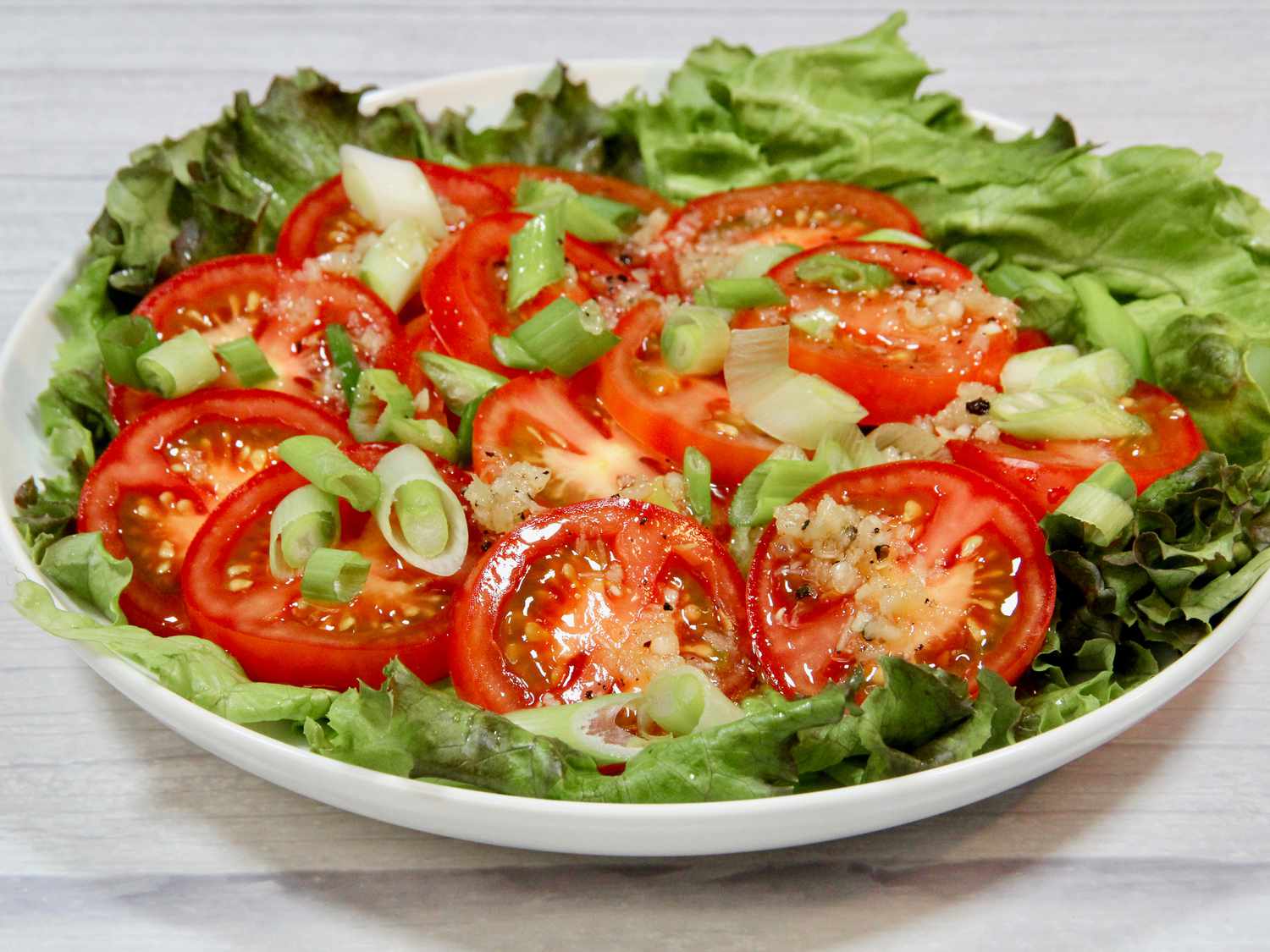 Light Tomato Salad Recipe